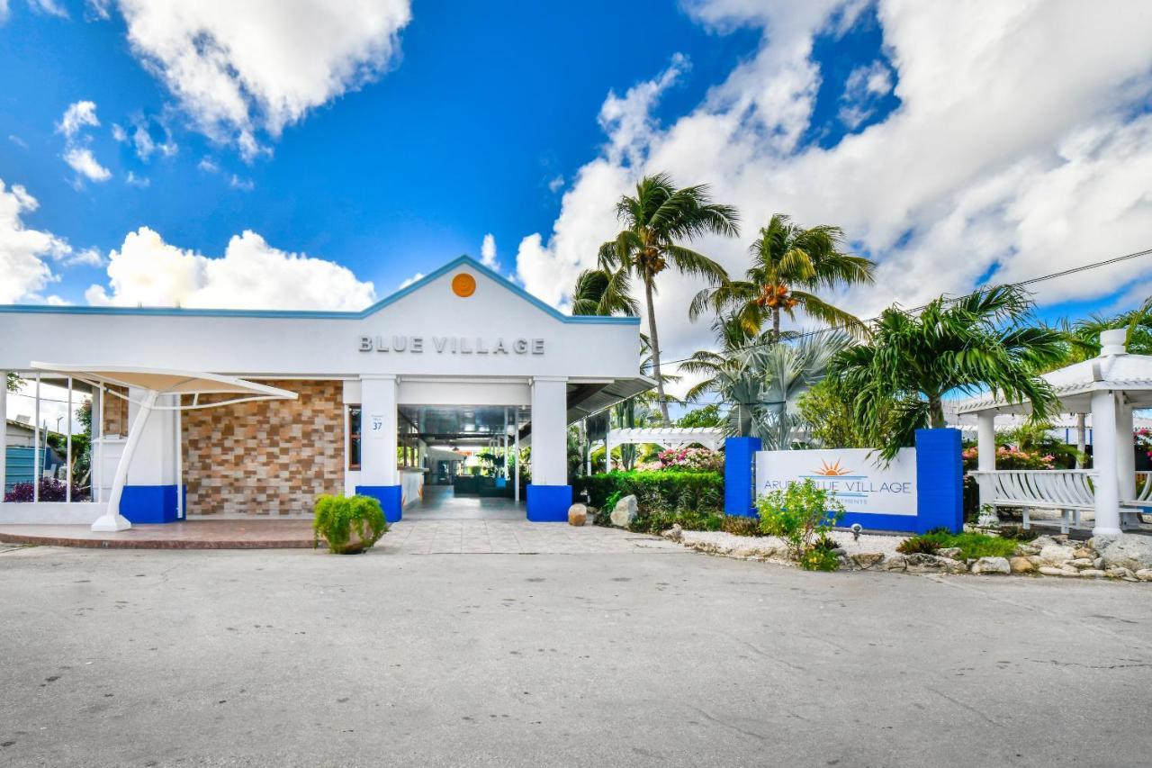Aruba Blue Village Hotel And Apartments شاطئ بالم المظهر الخارجي الصورة